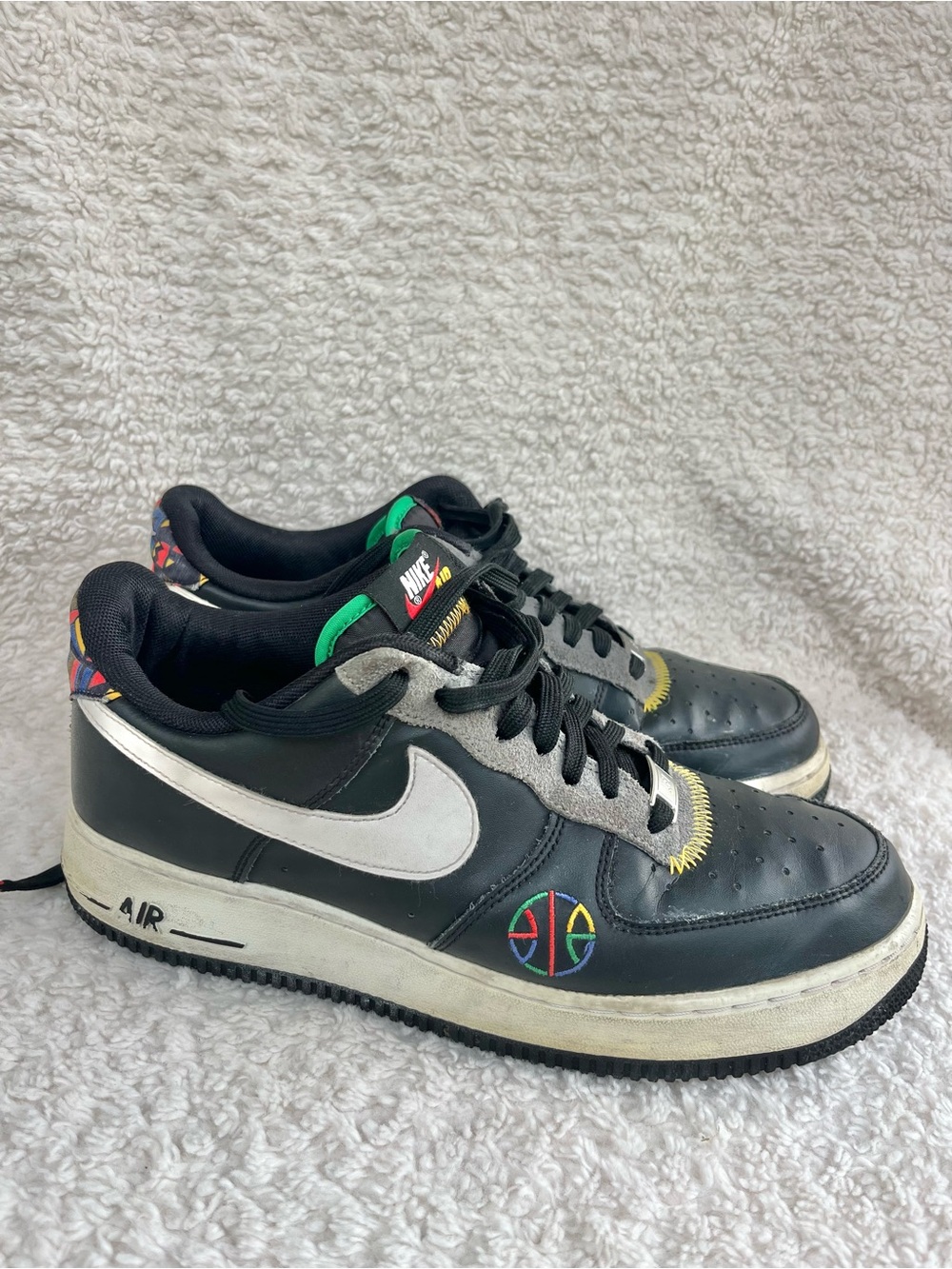 Nike Air Force 1 Low “Live Together, Play Together” Men’s 7.5 Black White Multi